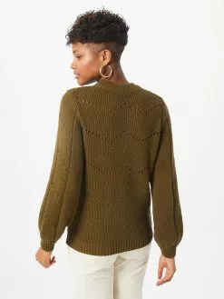 Minimum Fijngebreide Truien Trui Dames Olijfgroen -Minimum Winkel 03c1db4c82fe2ce2eecef3cfdbf42fdb