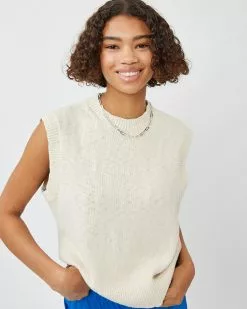 Minimum Fijngebreide Truien Trui Dames Crème -Minimum Winkel 07845ae674c236a653a725f0a90fb366