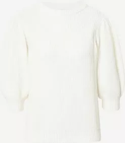 Minimum Fijngebreide Truien Trui DAIMA Dames Wit