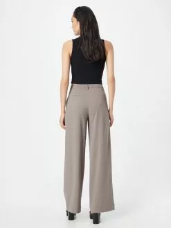 Minimum Bandplooibroeken Wide Leg Bandplooibroek Dames Taupe -Minimum Winkel 295203b498f01aebfdb0c752ab69c6f7