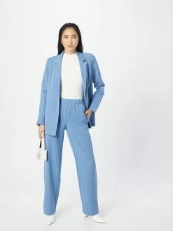 Minimum Pantalons Loosefit Broek LEEROY Dames Lichtblauw -Minimum Winkel 38e952aa771b29de5134c48ccf1636bf