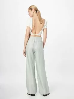 Minimum Pantalons Wide Leg Broek Dames Lichtgrijs -Minimum Winkel 44b7122b84aa79f9d55e7a22fd4dd9da