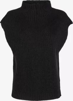 Minimum Fijngebreide Truien Trui Valenciana Dames Zwart