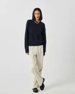 Minimum Basic Truien Trui Mikala Dames Navy -Minimum Winkel 487892e907da9ed1500c26ca92edc346