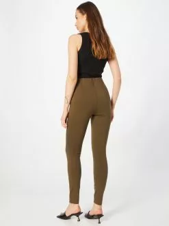 Minimum Broeken Skinny Leggings Linosa Dames Olijfgroen -Minimum Winkel 4a30c586cd08d0234082347f94d2c679