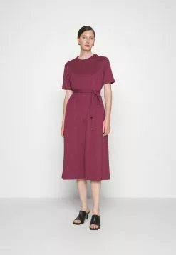 Minimum Lyina - Jerseyjurk - Burgundy -Minimum Winkel 67f6a0ccdd7d450a92f89f5bc171f44c