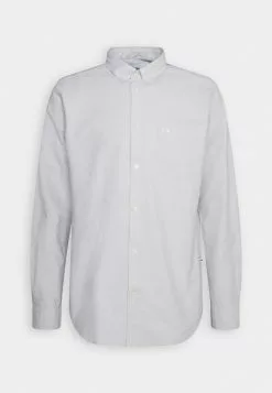 Minimum Charming - Overhemd - Light Grey -Minimum Winkel 717ad48ab0b14be29e76bcb96870eb63