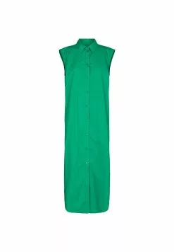 Minimum Zasia - Blousejurk - Deep Mint -Minimum Winkel 82a2b327a4234e55bcbb981470f06a6d