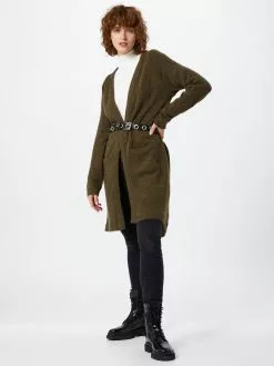 Minimum Vesten Gebreid Vest Kerstin Dames Olijfgroen -Minimum Winkel 931d47ef287b221f583a198e362ff6a1