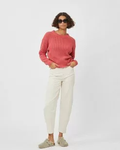 Minimum Basic Truien Trui Mikala Dames Rood -Minimum Winkel 977dd15e1c6794fba47b239e6d235383