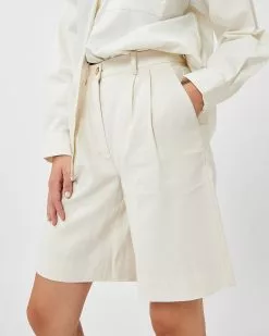 Minimum Shorts Regular Bandplooibroek Dames Crème -Minimum Winkel 982fd4acfa05eda86508ccfb6562b292