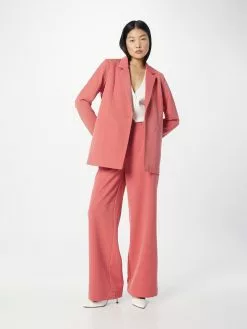 Minimum Pantalons Wide Leg Broek Dames Lichtrood -Minimum Winkel c49567bac75b3c1baf952f8447b21301