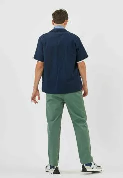 Minimum Nantes- Overhemd - Navy Blazer -Minimum Winkel d558954253cd4e67b44025f30149b670