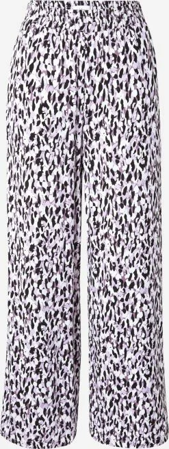 Minimum Pantalons Wide Leg Broek Cikka Dames Sering / Lavendel