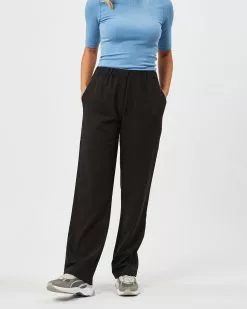 Minimum Pantalons Loosefit Broek Leeroy Dames Zwart -Minimum Winkel da16df43bb744f586a248c7768045b93