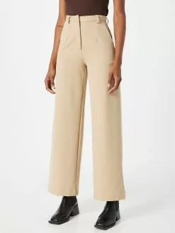 Minimum Chinos Wide Leg Chino Dames Sand -Minimum Winkel db7f72fbdd2c6747080530c8cfa00e3e