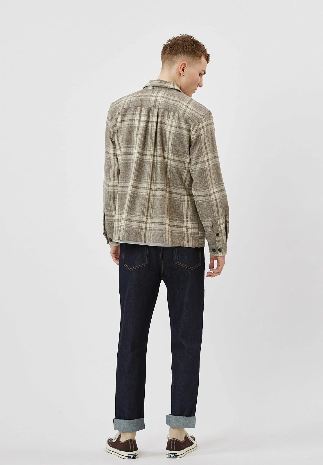 Kendo- Overhemd - Greige Melange Minimum Kendo- Overhemd - Greige Melange -Minimum Winkel fa32d508b3354513a7dc95c4acf78253